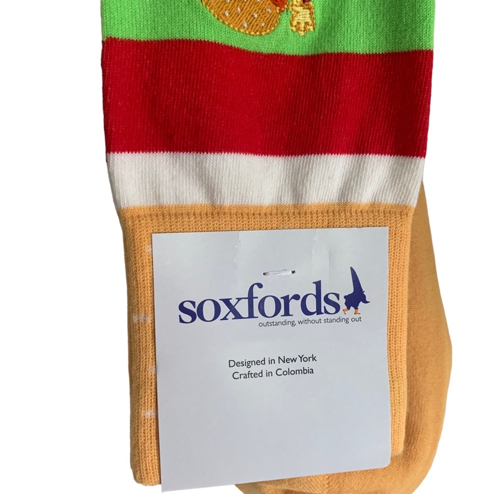 Soxfords Mens socks Golden Arches and Chico Chip Mints Socks NWT Pair Funky Fun - Picture 6 of 10